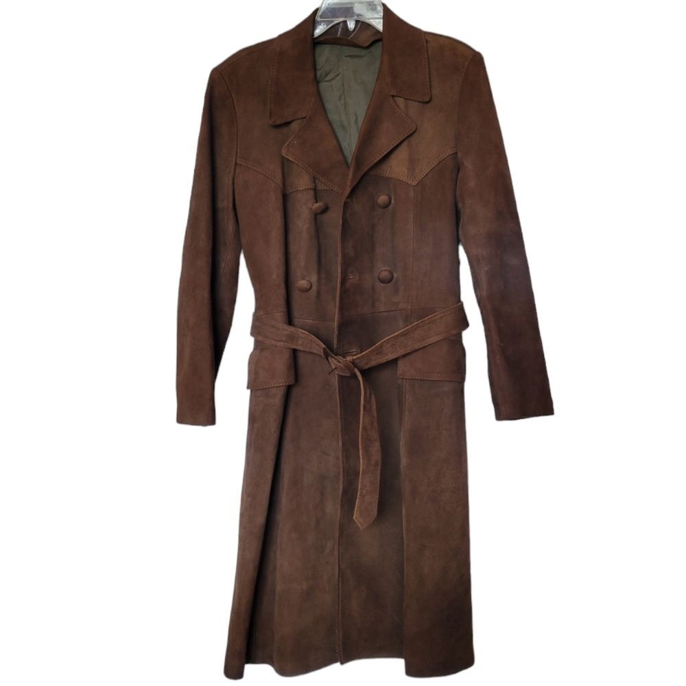 Men's Brown Trench Coat